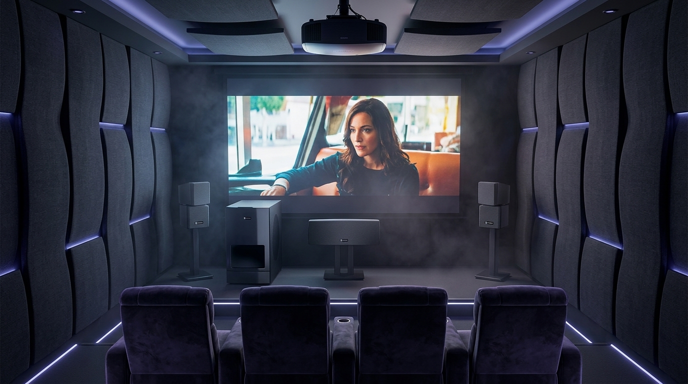 Kivani KV32 Home Theater System Review: 5-Speaker Acoustic Test