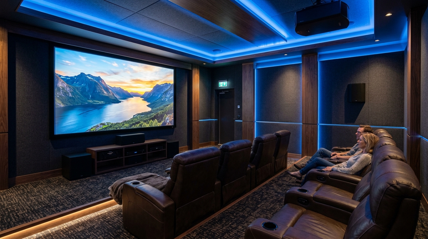 Titan TNS Series Motorized Screen Deep Dive: Silent Tubular Motor & 8K Weave Tech Featured Review
